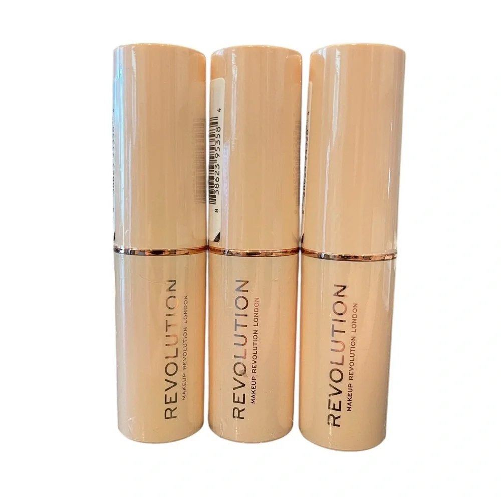 Makeup Revolution Beauty Fast‎ Base Stick Foundation Travel Easy Clean Beauty F3
